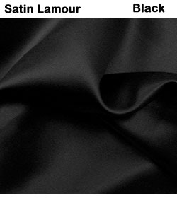 Satin Lamour / Black