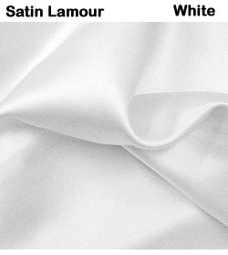 Satin Lamour / White