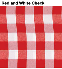 Red and White Check